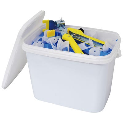 Tile Rite 2mm Tile Levelling Starter Kit Pack of 201 Pieces