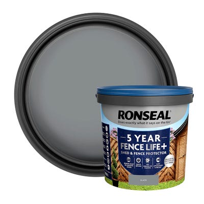 Ronseal Fence Life Plus Slate 9L
