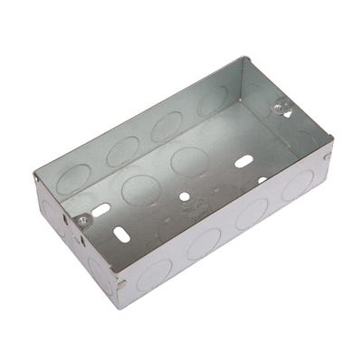 Pattresses & Metal Back Boxes | Pattress | Backbox | Builder Depot