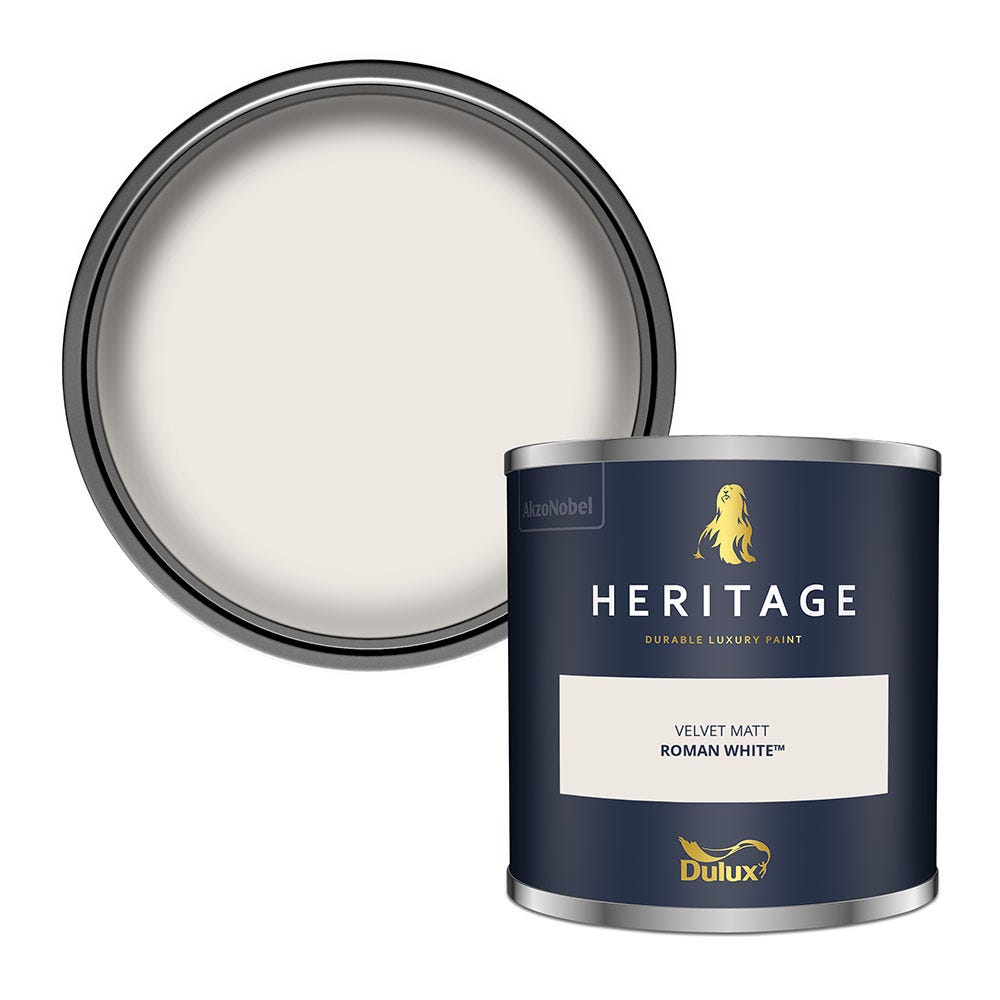 Dulux Heritage Tester Roman White 125ml
