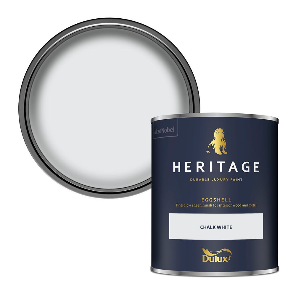 Dulux Heritage Eggshell Chalk White 2.5L