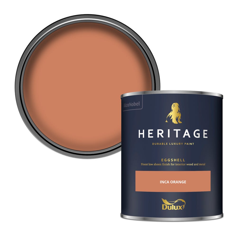 Dulux Heritage Eggshell Inca Orange 2.5L
