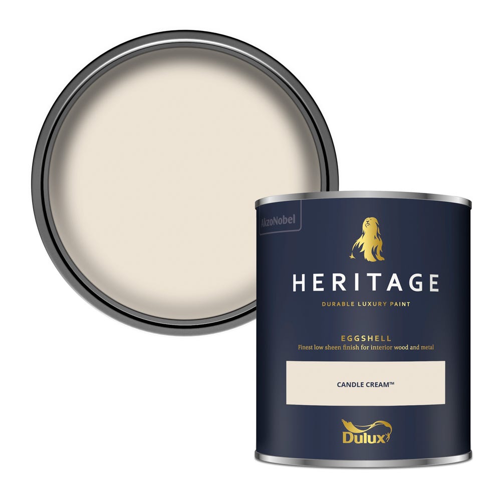 Dulux Heritage Eggshell Candle Cream 750ml