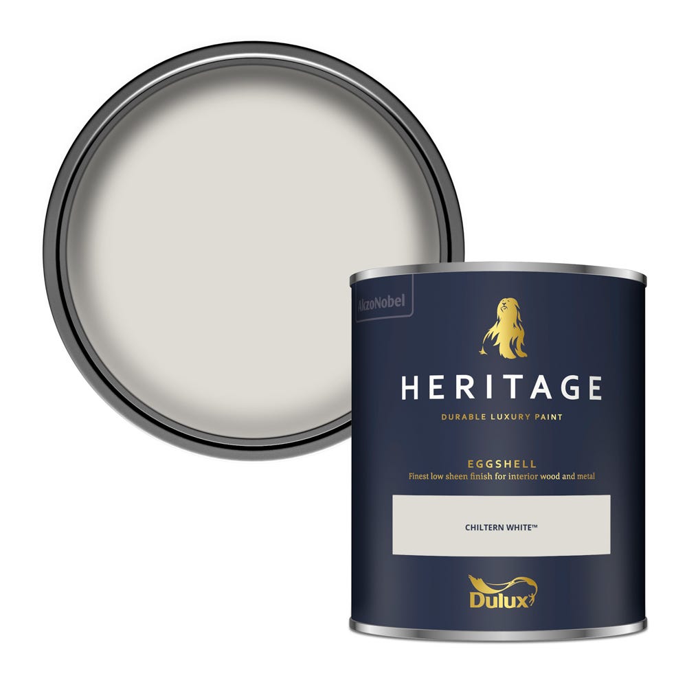 Dulux Heritage Eggshell Chiltern White 750ml