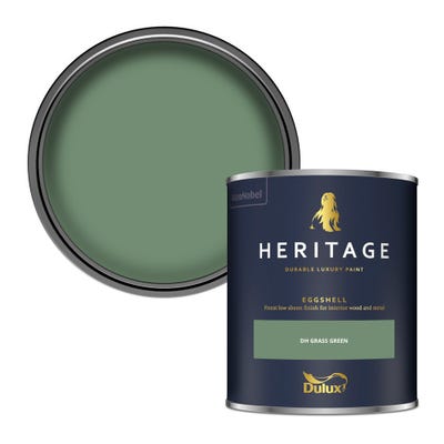 Dulux Heritage Eggshell DH Grass Green 750ml