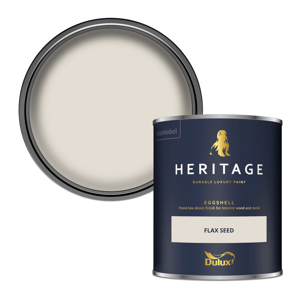 Dulux Heritage Eggshell Flax Seed 750ml