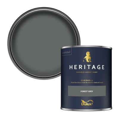 Dulux Heritage Eggshell Forest Grey 750ml
