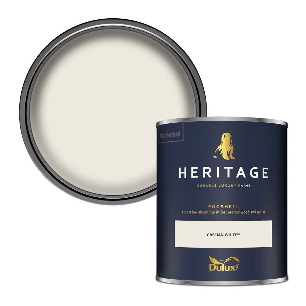 Dulux Heritage Eggshell Grecian White 750ml