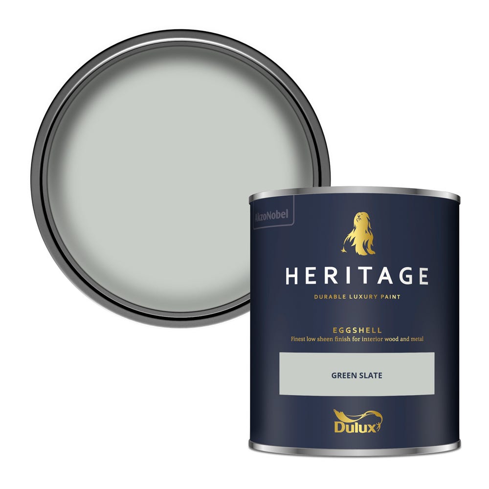 Dulux Heritage Eggshell Green Slate 750ml
