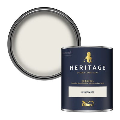 Dulux Heritage Eggshell Linnet White 750ml