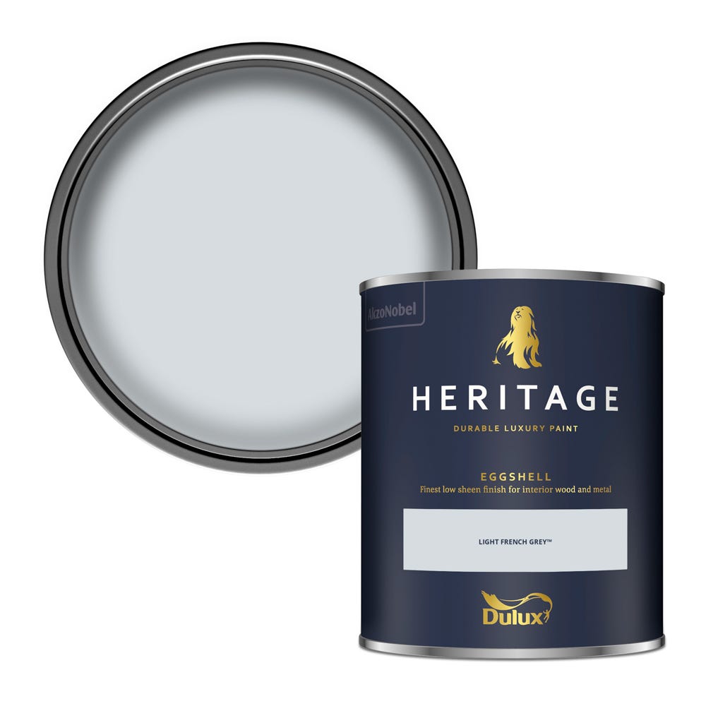 Dulux Heritage Eggshell Light French Grey 750ml