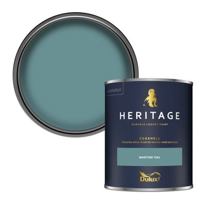 Dulux Heritage Eggshell Maritime Teal 750ml