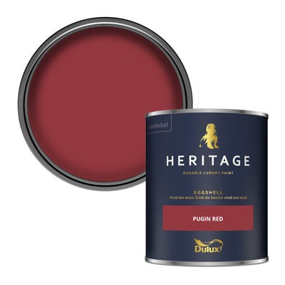Dulux Heritage Eggshell Pugin Red 750ml