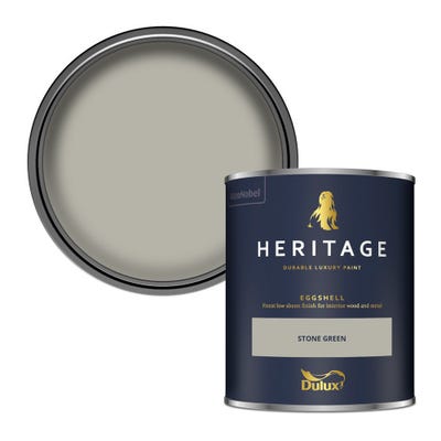 Dulux Heritage Eggshell Stone Green 750ml