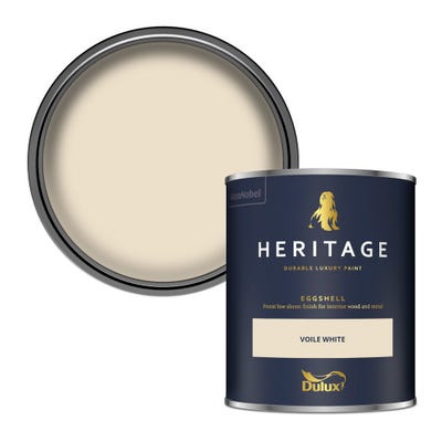 Dulux Heritage Eggshell Voile White 750ml