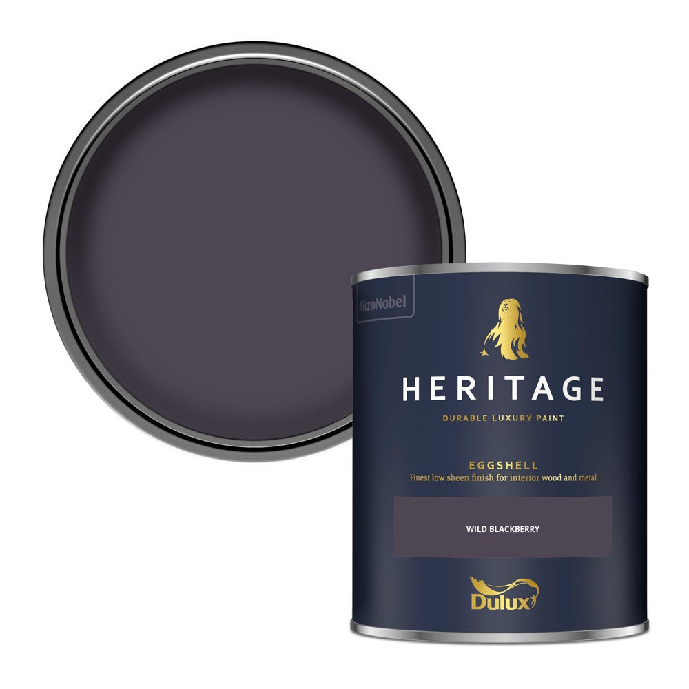 Dulux Heritage Eggshell Wild Blackberry 750ml