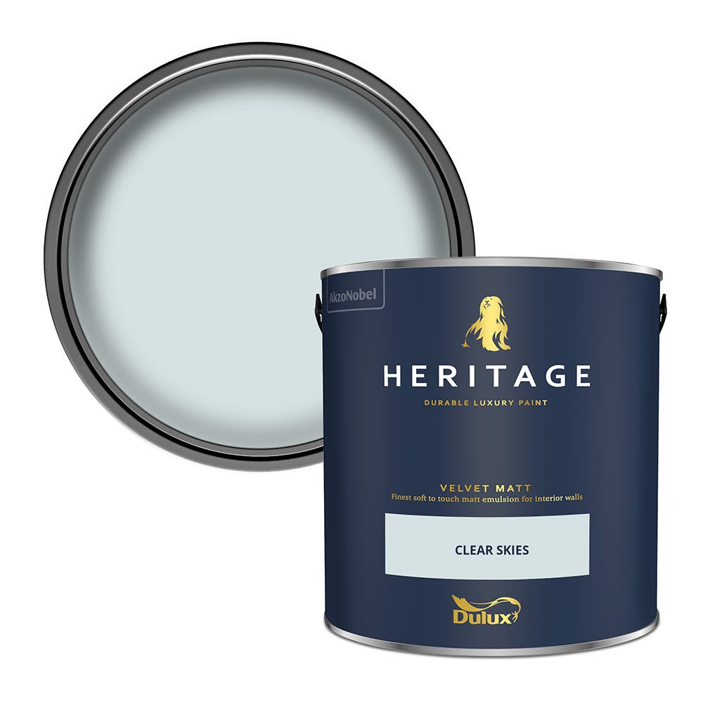 Dulux Heritage Velvet Matt Clear Skies 5L