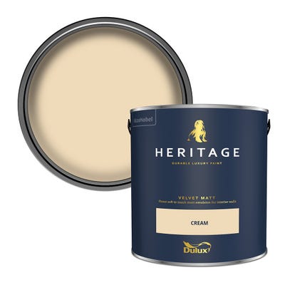 Dulux Heritage Velvet Matt Cream 5L