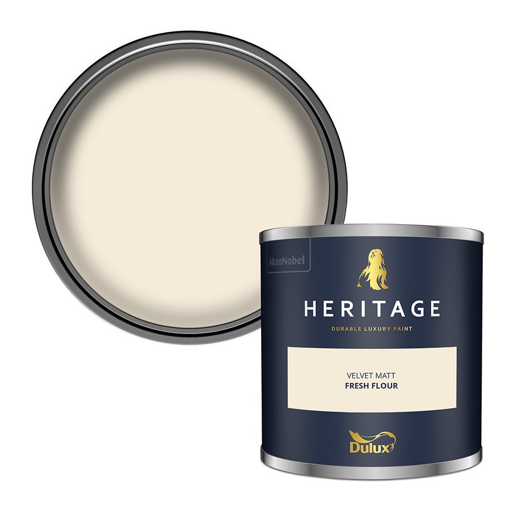 Dulux Heritage Velvet Matt Fresh Flour 5L
