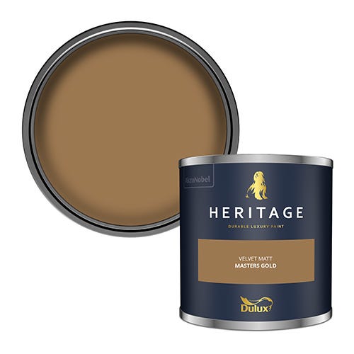 Dulux Heritage Velvet Matt Masters Gold 5L