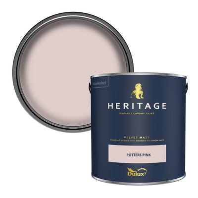 Dulux Heritage Velvet Matt Potters Pink 5L