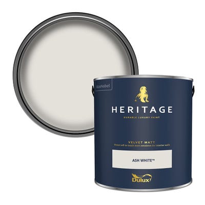 Dulux Heritage Velvet Matt Ash White 2.5L