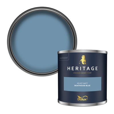 Dulux Heritage Velvet Matt Boathouse Blue 2.5L