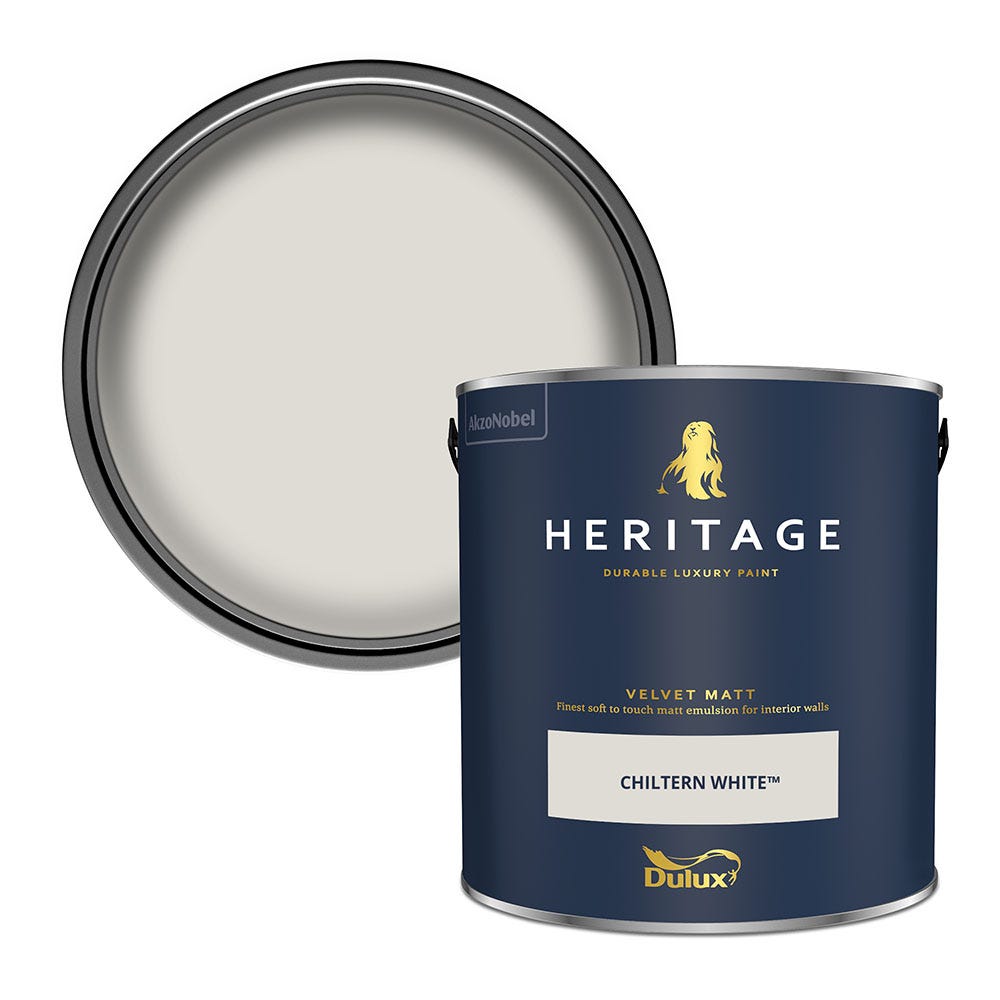Dulux Heritage Velvet Matt Chiltern White 2.5L