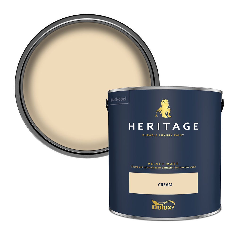 Dulux Heritage Velvet Matt Cream 2.5L