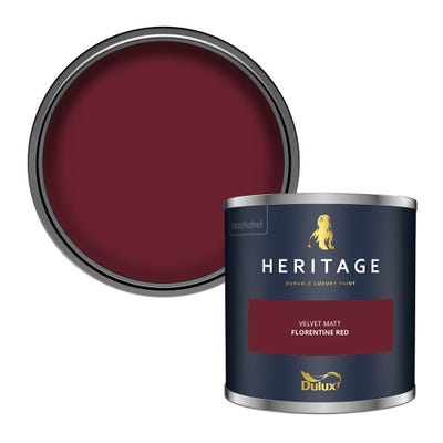 Dulux Heritage Velvet Matt Florentine Red 2.5L