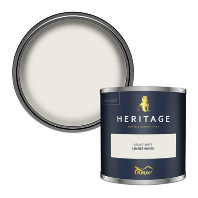 Dulux Heritage Velvet Matt Linnet White 2.5L