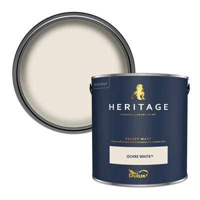 Dulux Heritage Velvet Matt Ochre White 2.5L