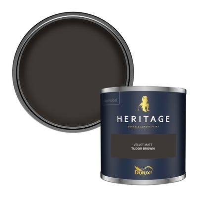 Dulux Heritage Velvet Matt Tudor Brown 2.5L