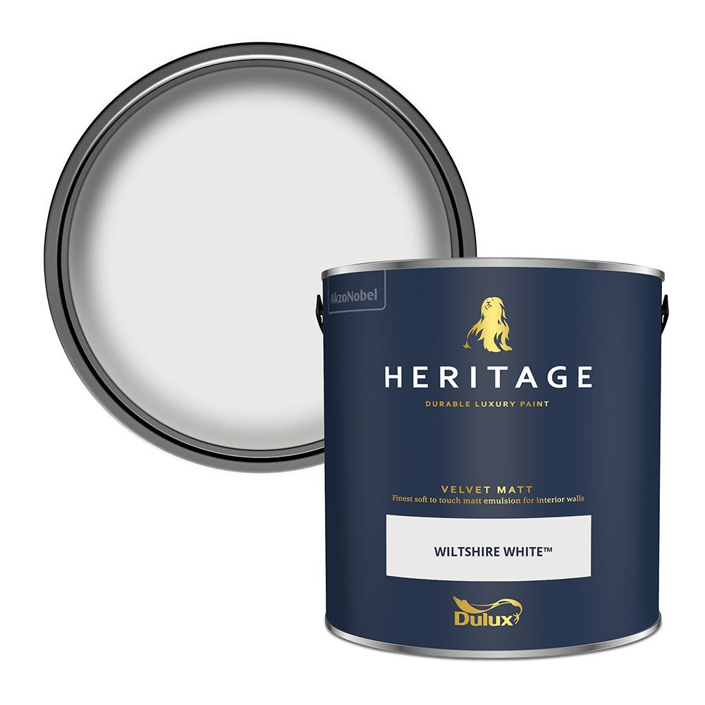 Dulux Heritage Velvet Matt Wiltshire White 2.5L