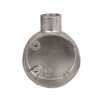 Terminal Box Galvanised Steel 20mm