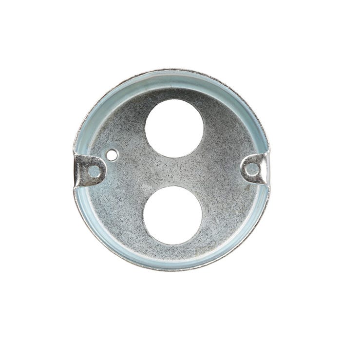 2 Holes Loop-In Box Galvanised Steel 20mm