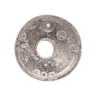 Back Outlet Conduit Box Galvanised Steel 20mm