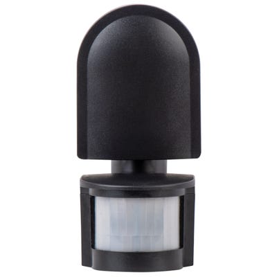 Luceco IP44 180° Wall Mounted PIR Sensor Black LGIP44WSB-01