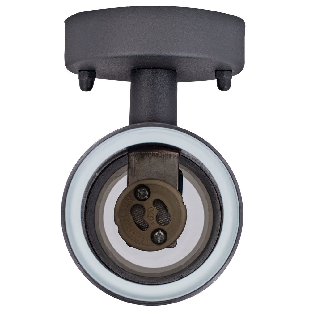 Luceco 35W IP54 GU10 Up & Down Wall Light Slate Grey