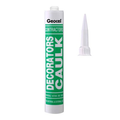 Geocel Contracts Decorators Caulk White 380ml