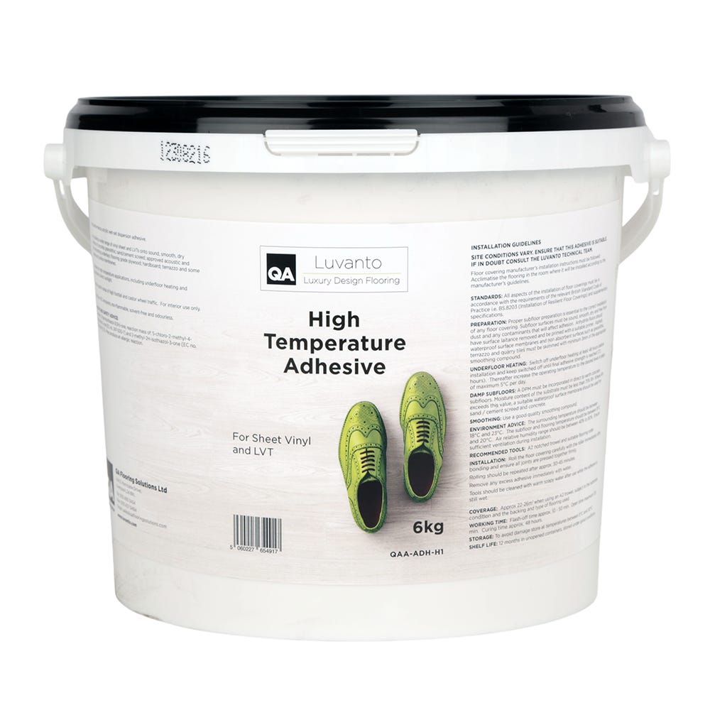 QA High Temperature LVT Flooring Adhesive 6kg