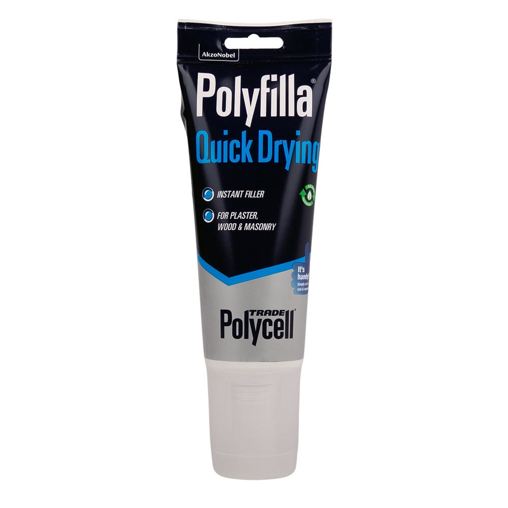 Polycell Trade Polyfilla Quick Drying Filler Tube 330g