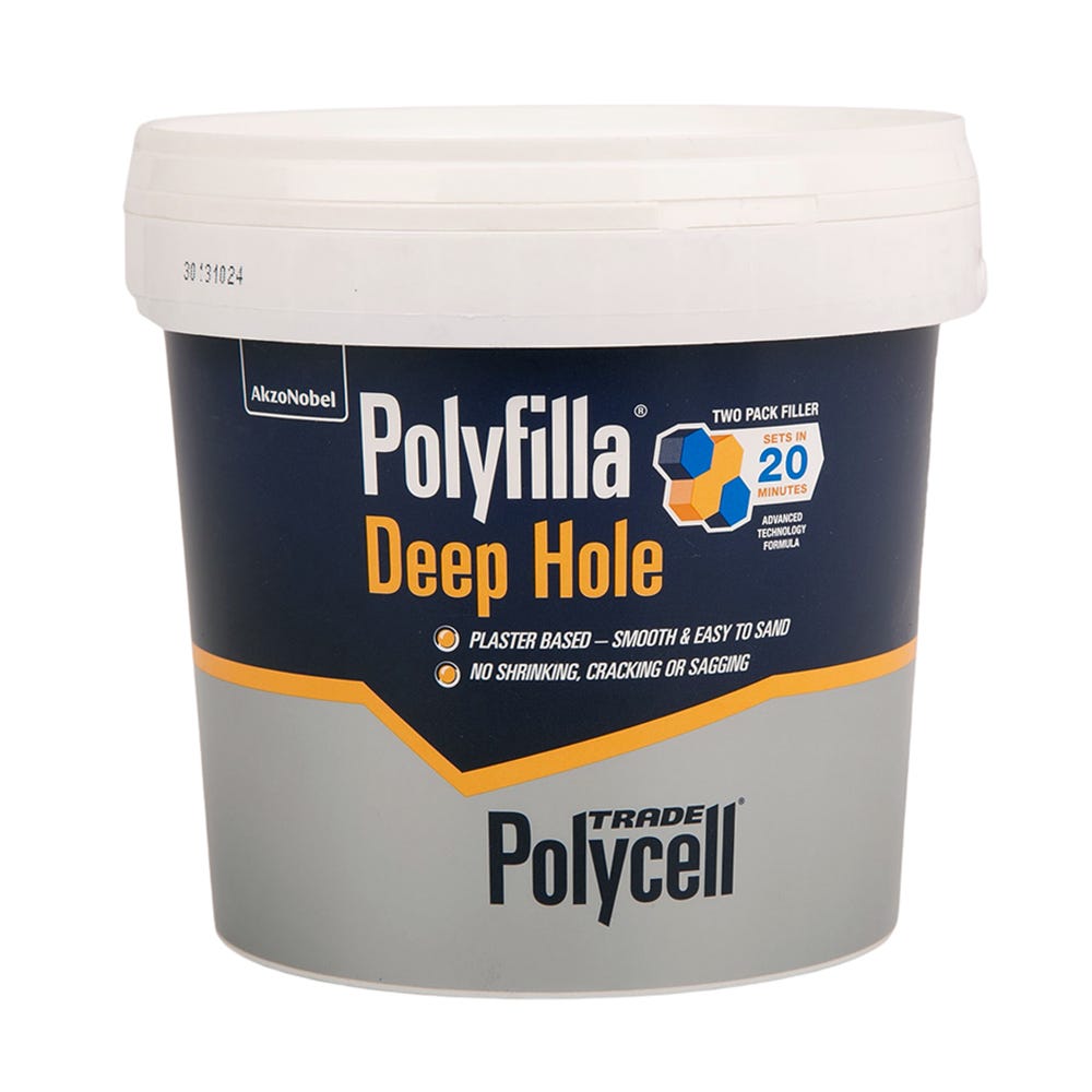 Polycell Trade Polyfilla Deep Hole Filler 1kg
