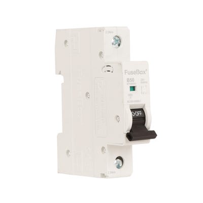 FuseBox RCBO Single Pole 50A Type A