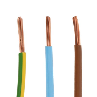 25mm Flexi Meter Tail Kit Brown/Blue 5m & 16mm Earth 5m