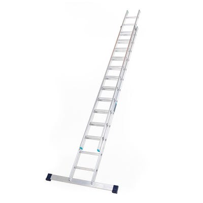 TB Davies Pro Aluminium Double Ladder & Stabiliser 3.5m