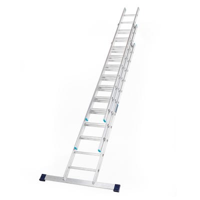 TB Davies Pro Aluminium Triple Ladder & Stabiliser 3.0m