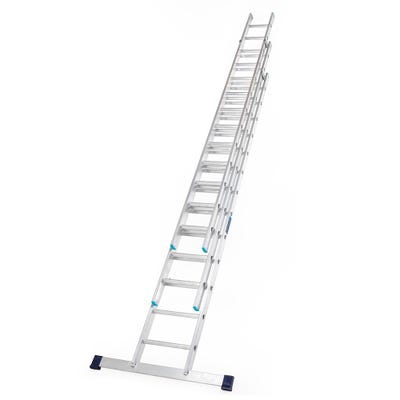 TB Davies Pro Aluminium Triple Ladder & Stabiliser 3.5m