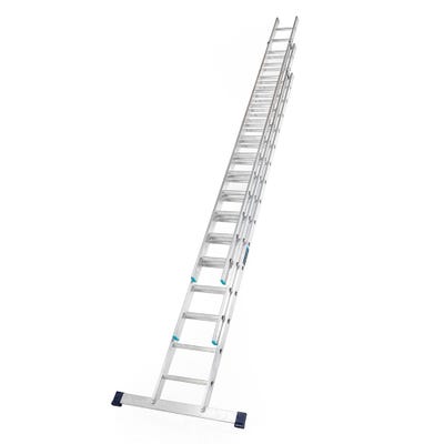 TB Davies Pro Aluminium Triple Ladder & Stabiliser 4.0m