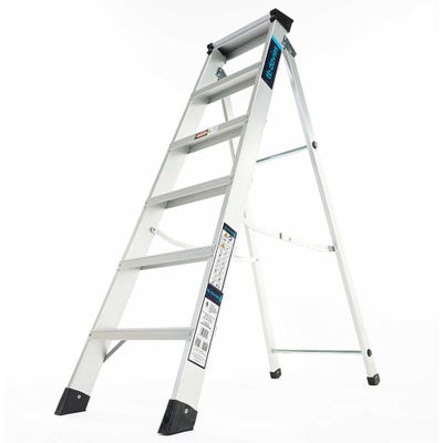 TB Davies Pro Aluminium Swingback Step Ladder 6 Tread